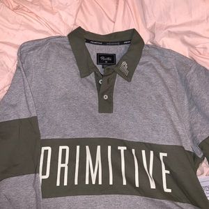 PRIMITIVE BUTTON LONG SLEEVE